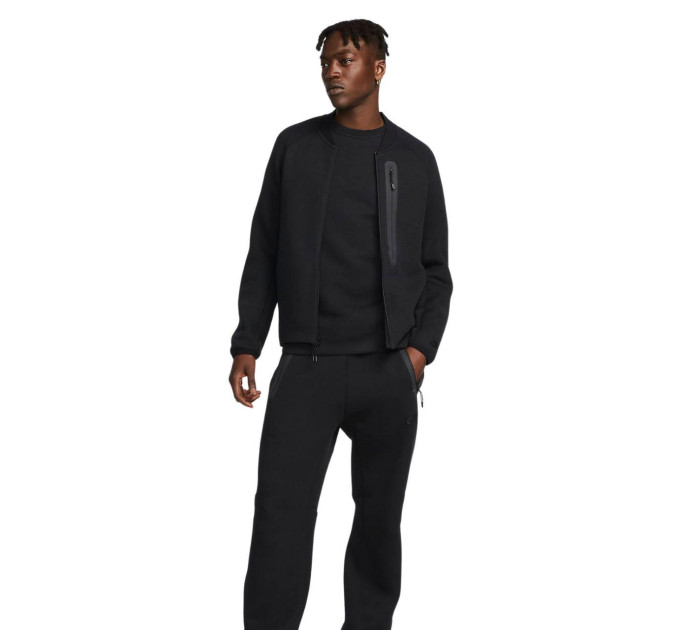 Чоловіча Кофта Nike M NK TCH FLC N98 JKT Чорний 2XL (7dFB8008-010 2XL)