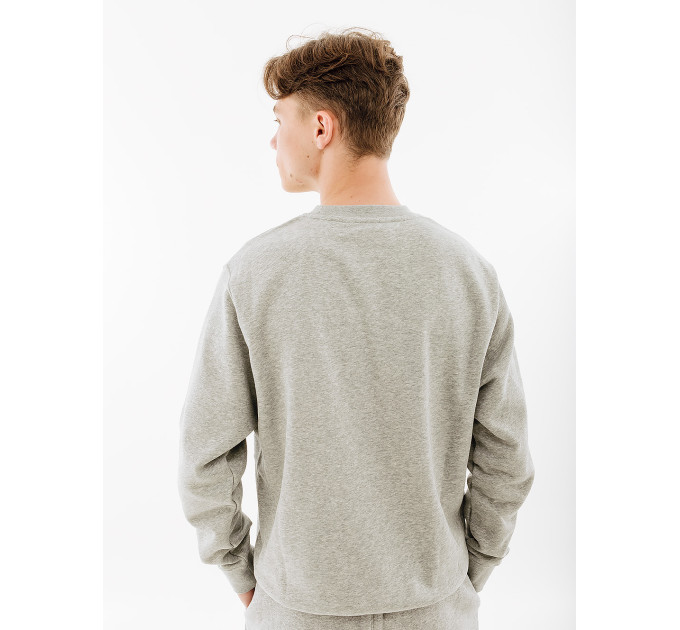 Чоловіча Світшот Nike CLUB CRW BB Сірий 2XL (7dBV2662-063 2XL)