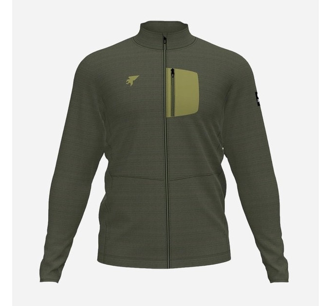 Чоловіча спортивна кофта Joma EXPLORER POLAR FLEECE темно-зелений M 102468.474 M