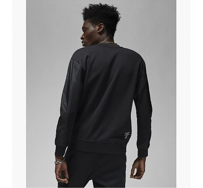 Чоловічий Світшот JORDAN MVP GFX FLC CREW Чорний M (7dDV7588-010 M)
