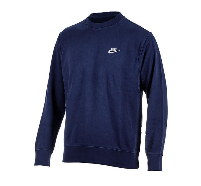 Чоловічий Світшот Nike M NSW CLUB CRW FT Синій M (7dBV2666-410 M)