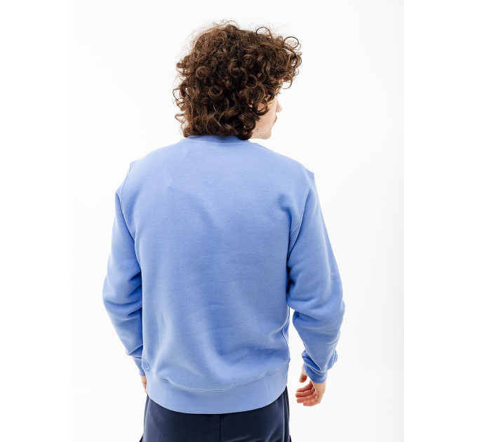 Чоловічий Світшот Nike CLUB CR BB Блакитний S (7dBV2662-450 S)