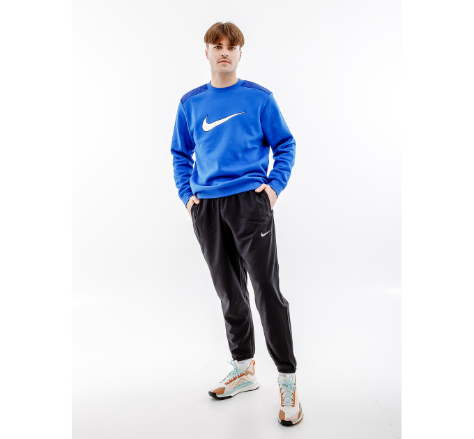Чоловічий Світшот Nike CREW BB Синій XL (7dFN0245-480 XL)