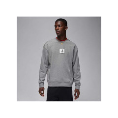Чоловічий Світшот Jordan M ESS STMT FLC CREW Сірий M (7dFB6932-091 M)
