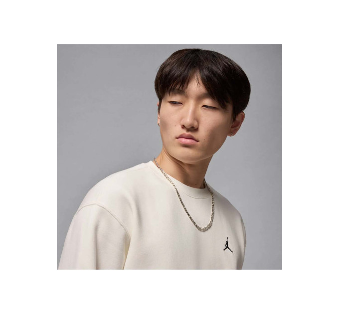 Чоловічий Світшот Jordan M BRK FLC CREW Бежевий L (7dFV7293-133 L)