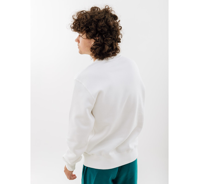 Чоловічий Світшот Nike CLUB CRW BB Білий XL (7dBV2662-100 XL)