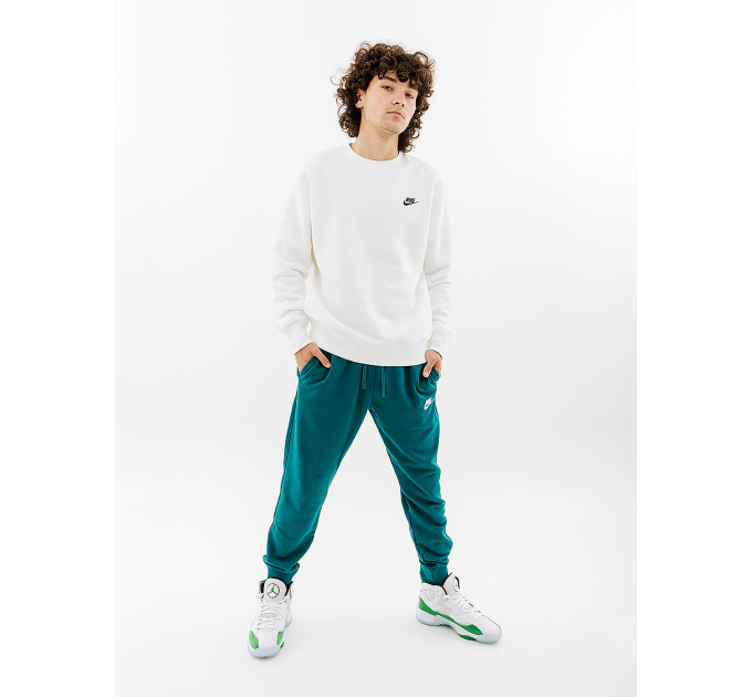 Чоловічий Світшот Nike CLUB CRW BB Білий XL (7dBV2662-100 XL)