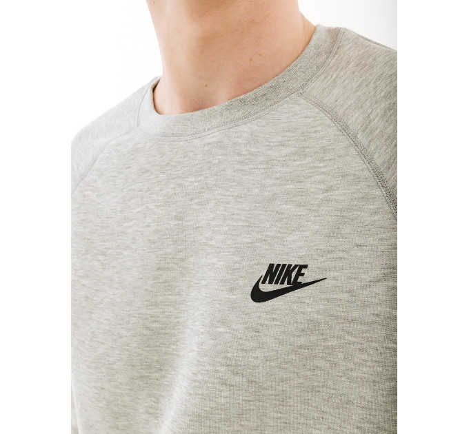 Чоловічий Світшот Nike CREW Сірий L (7dFB7916-063 L)