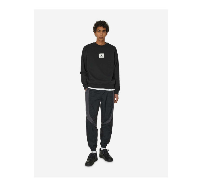 Чоловічий Світшот Jordan M ESS STMT FLC CREW Чорний M (7dFB6932-010 M)