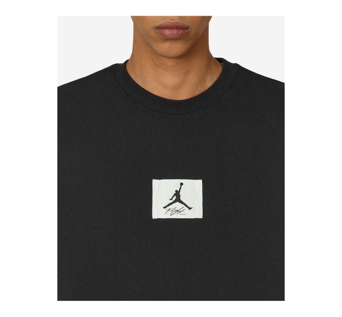 Чоловічий Світшот Jordan M ESS STMT FLC CREW Чорний M (7dFB6932-010 M)