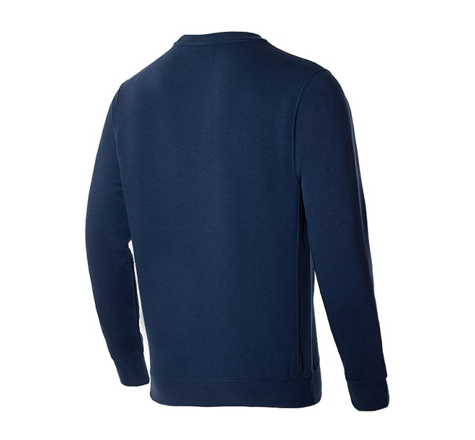 Чоловічий Світшот Nike CLUB CRW BB Синій Білий XL (7dBV2662-410 XL)