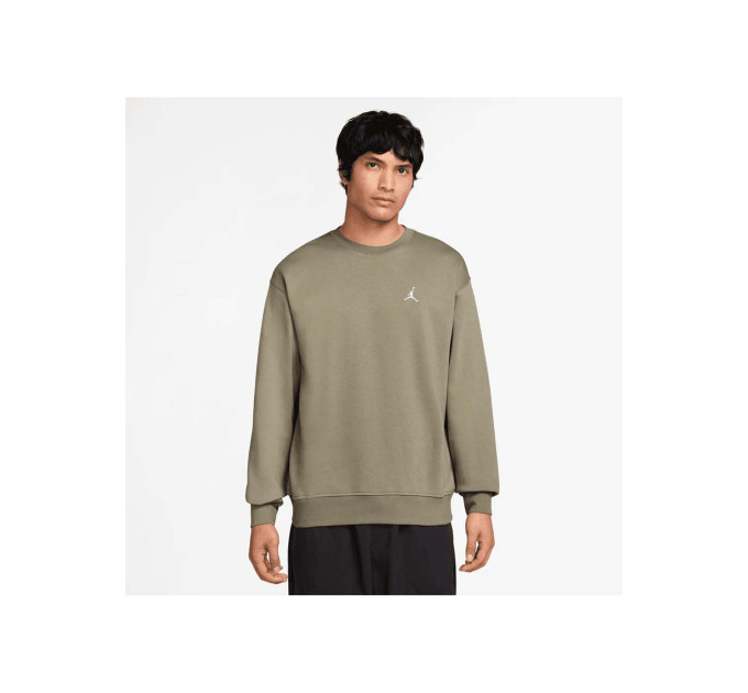 Чоловічий Світшот Jordan M BRK FLC CREW Оливковий L (7dFV7293-205 L)