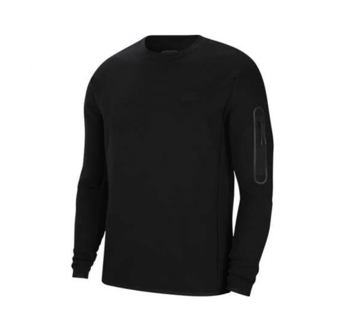 Чоловічий Світшот Nike NSW Tech Fleece Чорний L (7dCU4505-010 L)