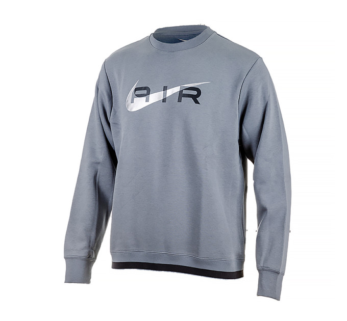 Чоловічий Світшот Nike S AIR CRE FLC BB Сірий 2XL (7dFN7692-065 2XL)