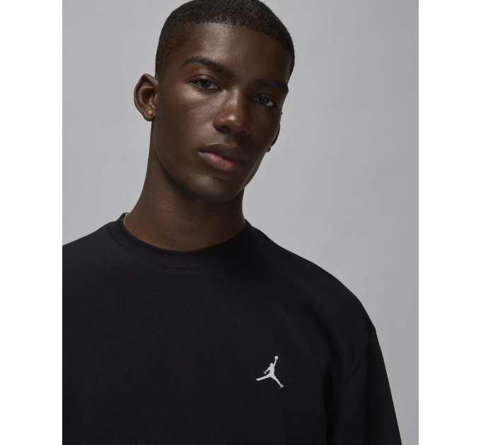Чоловічий Світшот Jordan M BRK FLC CREW Чорний M (7dFV7293-010 M)