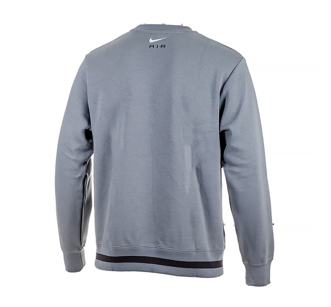 Чоловічий Світшот Nike S AIR CRE FLC BB Сірий XL (7dFN7692-065 XL)