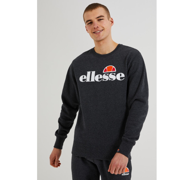 Чоловічий Світшот Ellesse SL Succiso Sweatshirt Темно-сірий M (7dSHC07930-106 M)