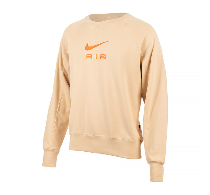 Чоловічий Світшот Nike AIR FT HOODIE Бежевий L (DV9829-252)