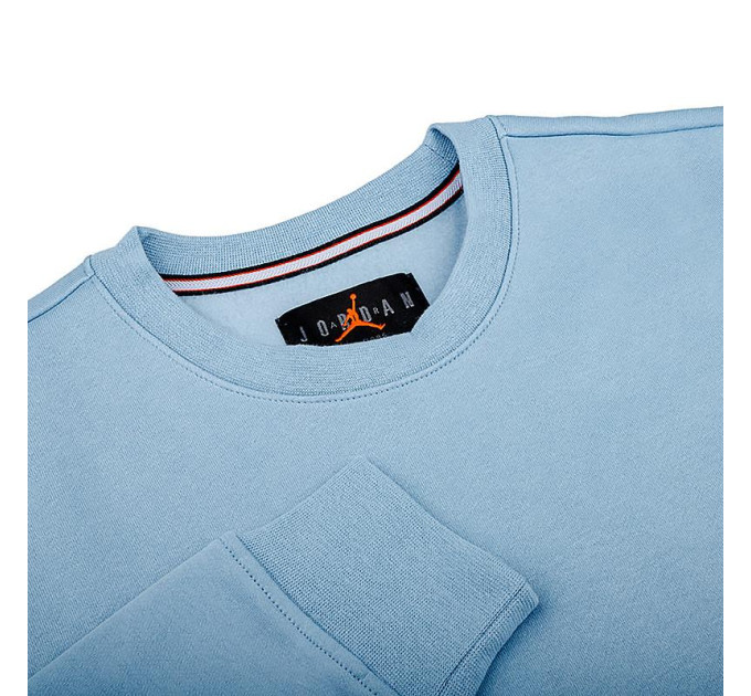 Чоловічий Світшот JORDAN M J ESS FLC CREW Блакитний 2XL (7dFJ7776-436 2XL)