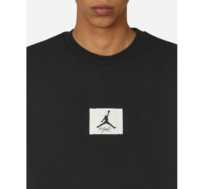 Чоловічий Світшот Jordan M ESS STMT FLC CREW Чорний L (7dFB6932-010 L)