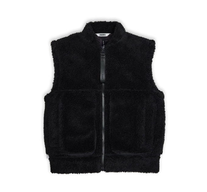 Чоловіча Жилетка Rains Kofu Fleece Bomber Vest T1 Чорний L (7d18860-01 L)