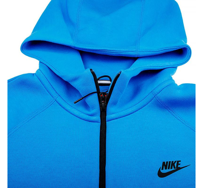 Чоловіча Толстовка Nike M NK TCH FLC FZ WR HOODIE Синій XL (7dFB7921-435 XL)