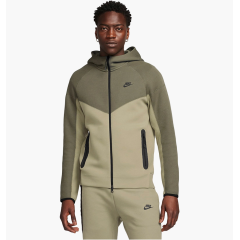 Чоловіча Толстовка Nike M NK TCH FLC FZ WR HOODIE Оливковий L (7dFB7921-276 L)