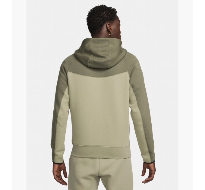 Чоловіча Толстовка Nike M NK TCH FLC FZ WR HOODIE Оливковий L (7dFB7921-276 L)