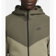 Чоловіча Толстовка Nike M NK TCH FLC FZ WR HOODIE Оливковий L (7dFB7921-276 L)