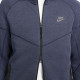 Чоловіча Толстовка Nike M NK TCH FLC FZ WR HOODIE Синій XL (7dFB7921-473 XL)