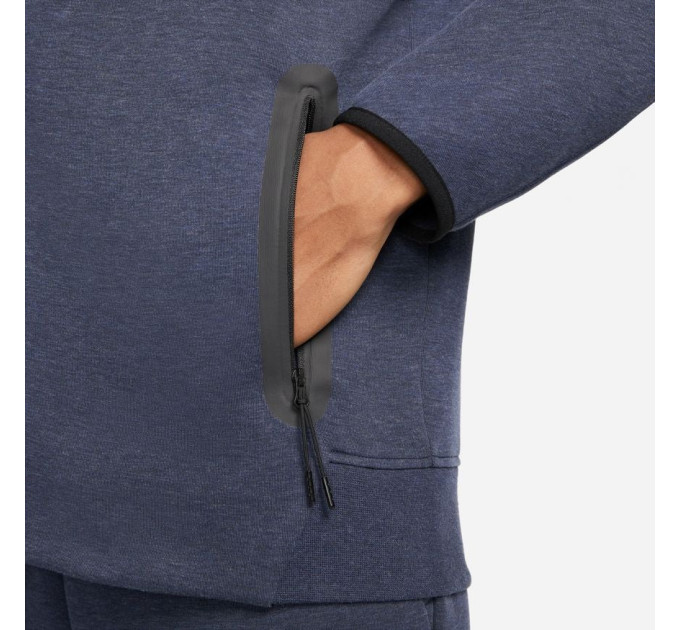 Чоловіча Толстовка Nike M NK TCH FLC FZ WR HOODIE Синій XL (7dFB7921-473 XL)