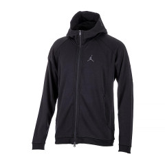 Чоловіча Толстовка JORDAN M J DF SPRT STMT AIR FLC FZ Чорний L (7dDV9783-010 L)