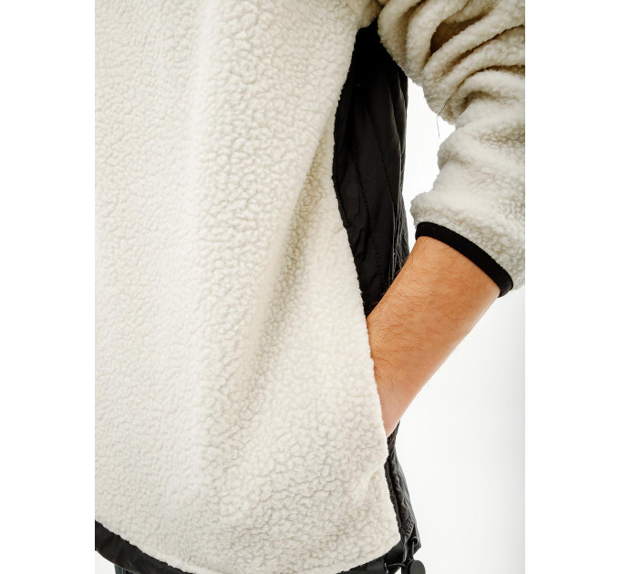 Толстовка унісекс Rains Tops Біло-чорний M/L (7d1853-OffWhite M/L)