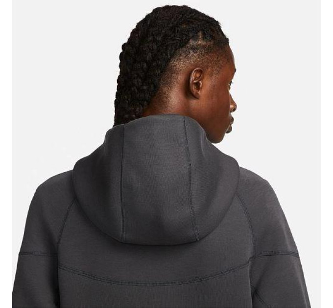 Чоловіча Толстовка Nike M NK TCH FLC FZ WR HOODIE Чорний M (7dFB7921-060 M)