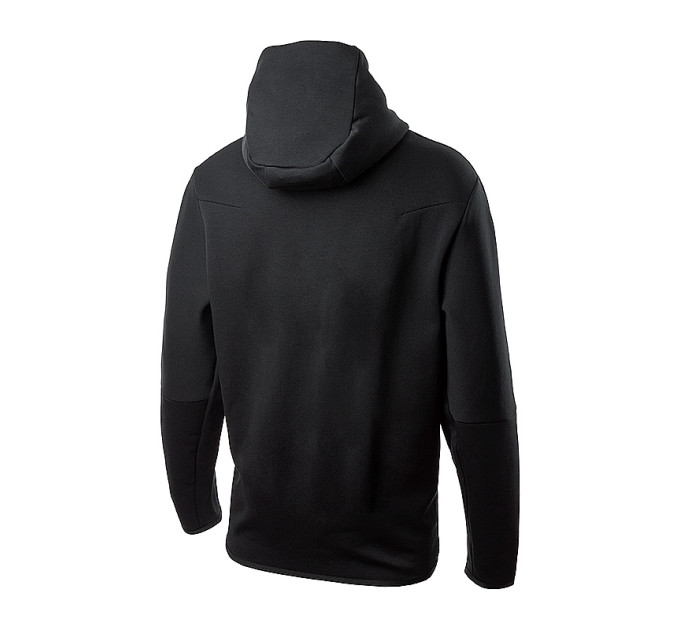 Чоловіча Толстовка Nike M NSW TCH FLC HOODIE FZ WR Чорний 2XL (CU4489-010 2XL)