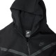 Чоловіча Толстовка Nike M NSW TCH FLC HOODIE FZ WR Чорний 2XL (CU4489-010 2XL)