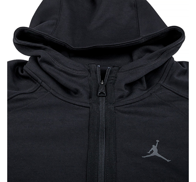 Чоловіча Толстовка JORDAN M J DF SPRT STMT AIR FLC FZ Чорний XL (DV9783-010)