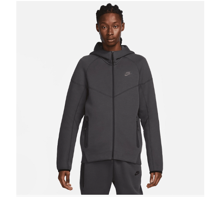 Чоловіча Толстовка Nike M NK TCH FLC FZ WR HOODIE Чорний L (7dFB7921-060 L)