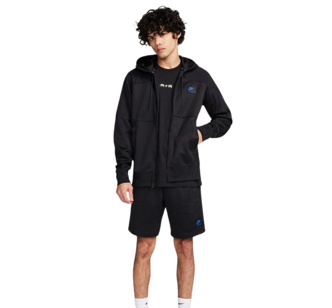 Чоловіча Толстовка Nike M AIR MAX PK FZ HOODIE Чорний XL (7dFV5443-010 XL)