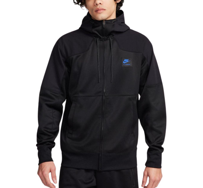 Чоловіча Толстовка Nike M AIR MAX PK FZ HOODIE Чорний XL (7dFV5443-010 XL) Чоловіча Толстовка Nike M AIR MAX PK FZ HOODIE Чорний XL (7dFV5443-010 XL)