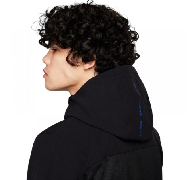 Чоловіча Толстовка Nike M AIR MAX PK FZ HOODIE Чорний XL (7dFV5443-010 XL)