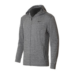 Чоловіча Толстовка Nike M NK DRY HOODIE FZ HPRDRY LT Сірий L (7dBQ2864-032 L)