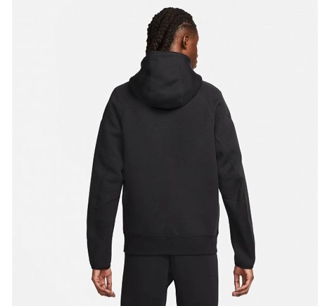 Чоловіча Толстовка Nike M NK TCH FLC FZ WR HOODIE Чорний 2XL (7dFB7921-010 2XL)