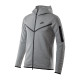 Чоловіча Толстовка Nike M NSW TCH FLC HOODIE FZ WR Сірий 2XL (CU4489-063 2XL)