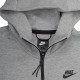 Чоловіча Толстовка Nike M NSW TCH FLC HOODIE FZ WR Сірий 2XL (CU4489-063 2XL)