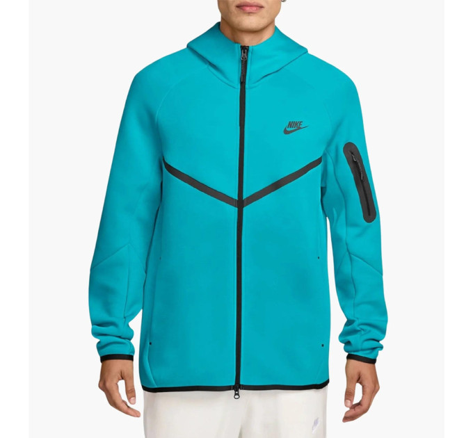 Чоловіча Толстовка Nike M TCH FLC FZ WR HOODIE Бірюзовий S (7dHV0949-345 S) Чоловіча Толстовка Nike M TCH FLC FZ WR HOODIE Бірюзовий S (7dHV0949-345 S)