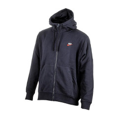 Чоловіча Толстовка Nike M CLUB DT HOODIE FZ BB Чорний XL (7dDQ8384-012 XL)