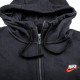 Чоловіча Толстовка Nike M CLUB DT HOODIE FZ BB Чорний XL (7dDQ8384-012 XL)