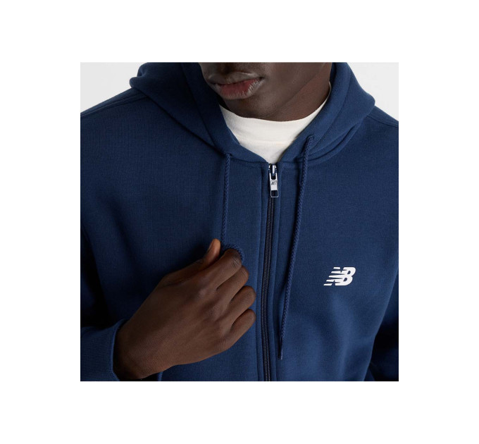 Чоловіча Толстовка New Balance Sport Core Full Zip Синій XL (7dMJ43902NNY XL)