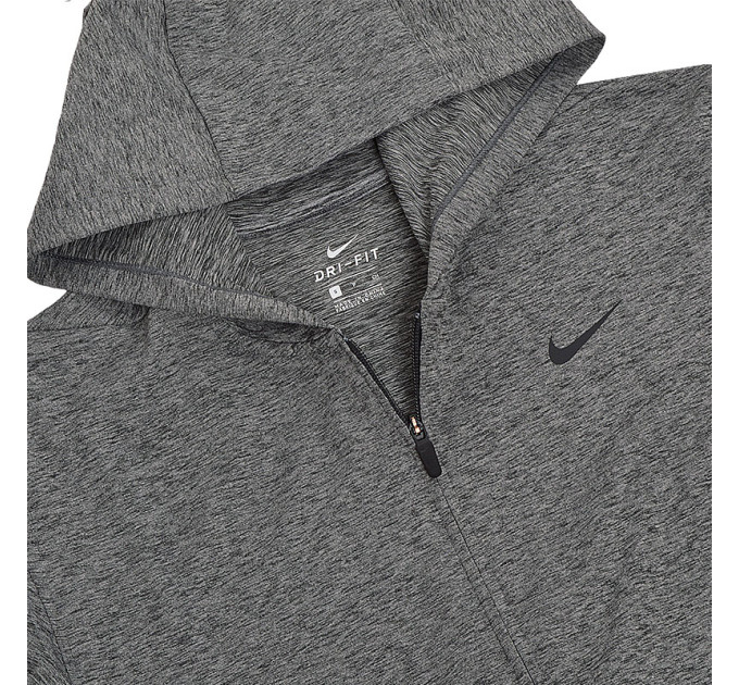 Чоловіча Толстовка Nike M NK DRY HOODIE FZ HPRDRY LT Сірий M (7dBQ2864-032 M)
